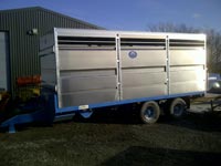 24-36ft Low Ride Height Stock Box Trailer thumbnail