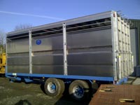 24-36ft Low Ride Height Stock Box Trailer thumbnail