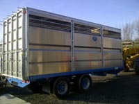 24-36ft Low Ride Height Stock Box Trailer thumbnail